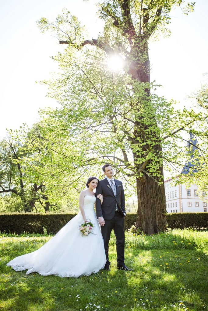 Wedding Dress for Spring & Summer Weddings - Strapless Wedding Dress and Wedding Photography for Spring & Summer Weddings - Wedding Photography in the Nature
